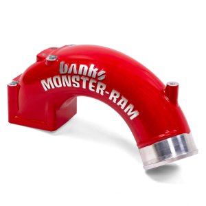 Dodge Ram 2500 Performance Air Intake - Banks Power - Monster-Ram with Boost Tube - Red - `03-`07